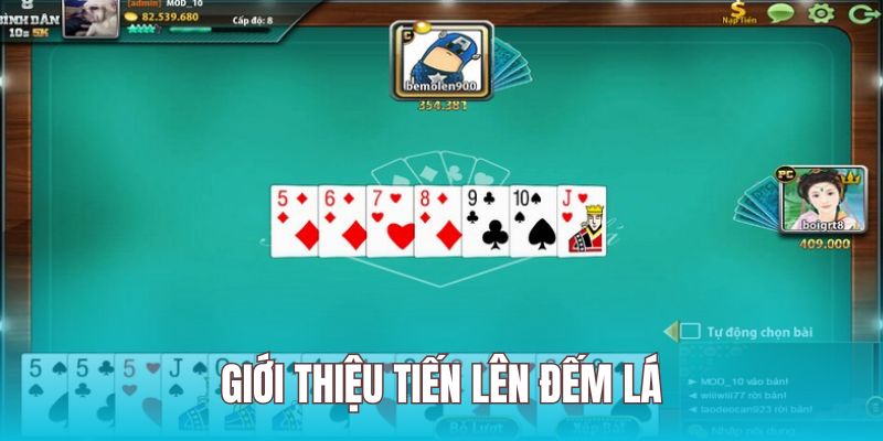 Tiến lên đếm lá là tựa game cá cược cực kỳ hấp dẫn